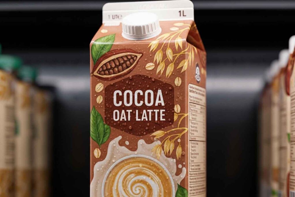 Maklon Minuman Oat Latte