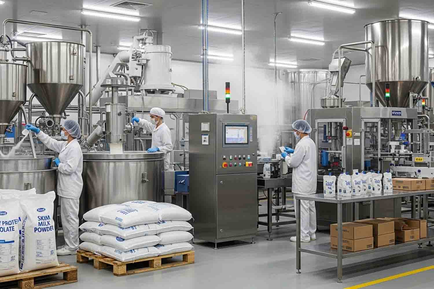 Maklon Minuman Susu Serbuk