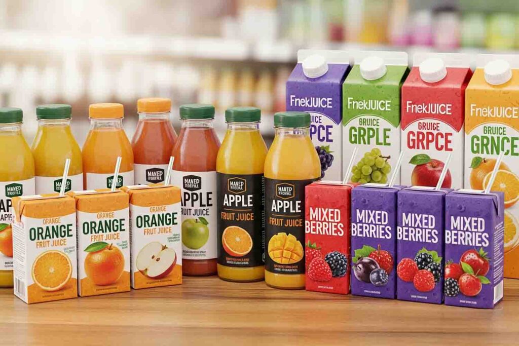 Maklon Jus Buah Kemasan