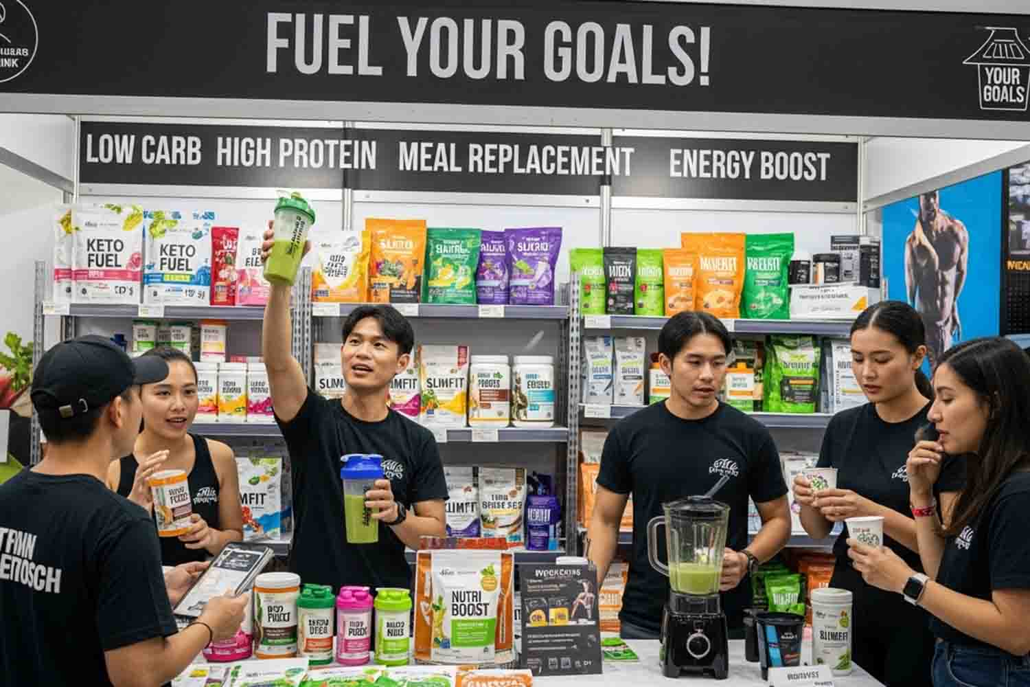 Maklon Minuman Diet Serbuk
