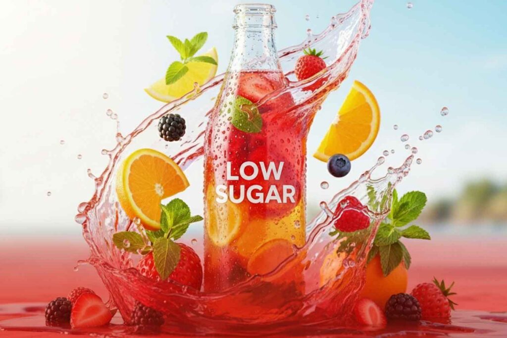Maklon Minuman Low Sugar