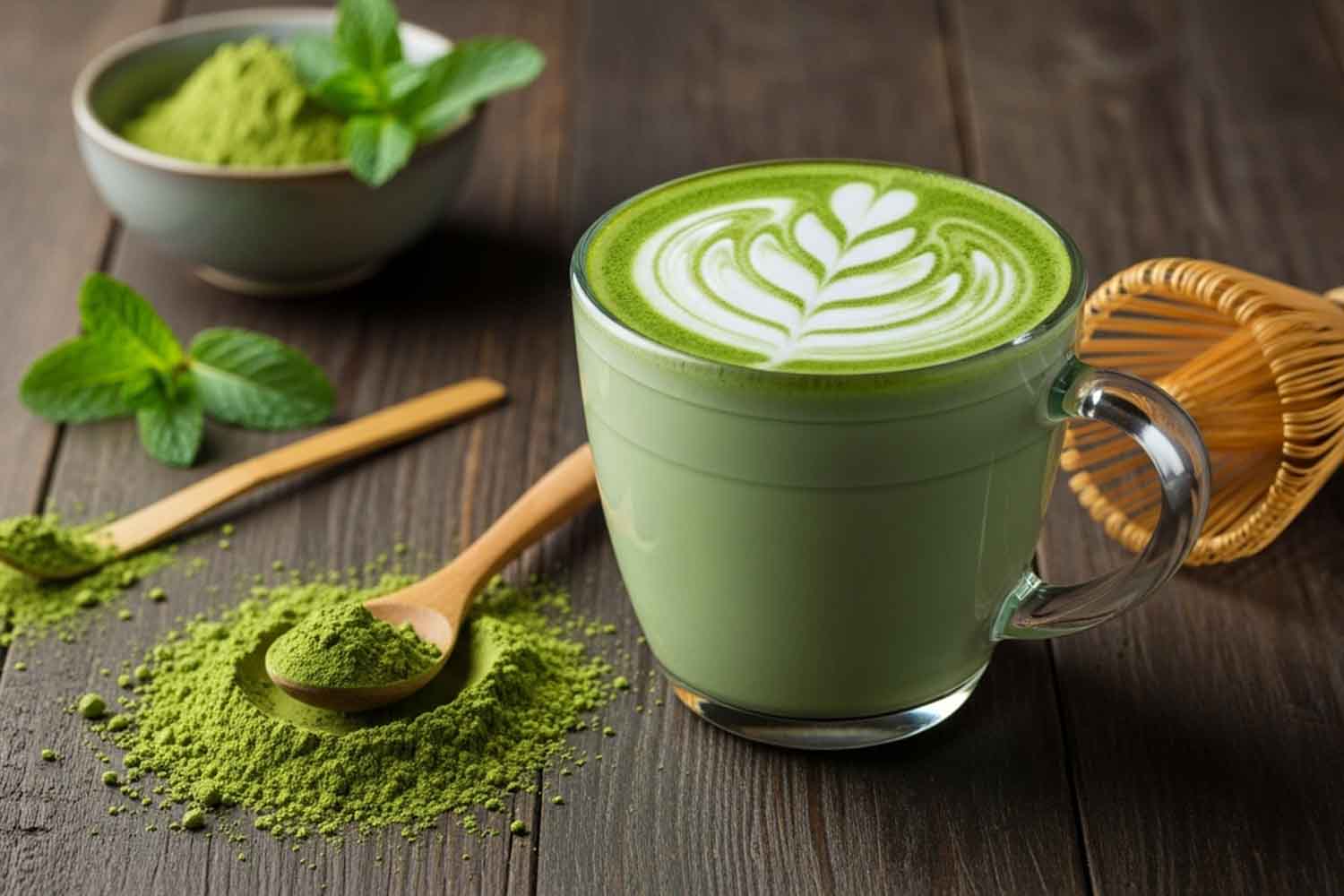 Maklon Minuman Matcha Serbuk