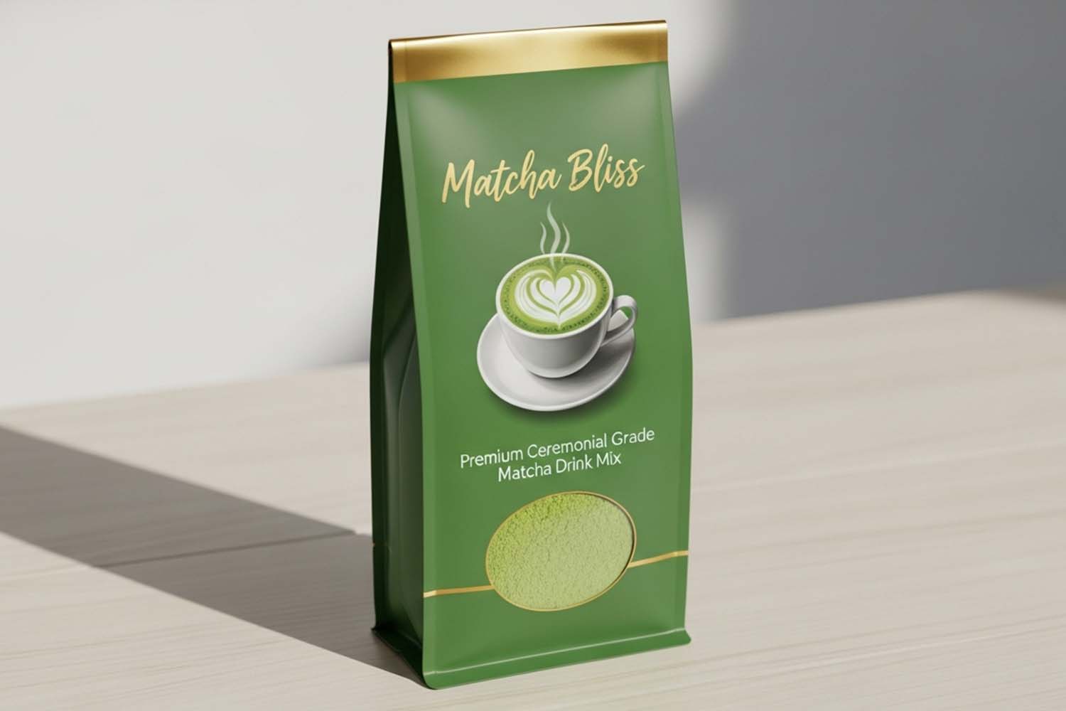 Maklon Minuman Matcha Serbuk