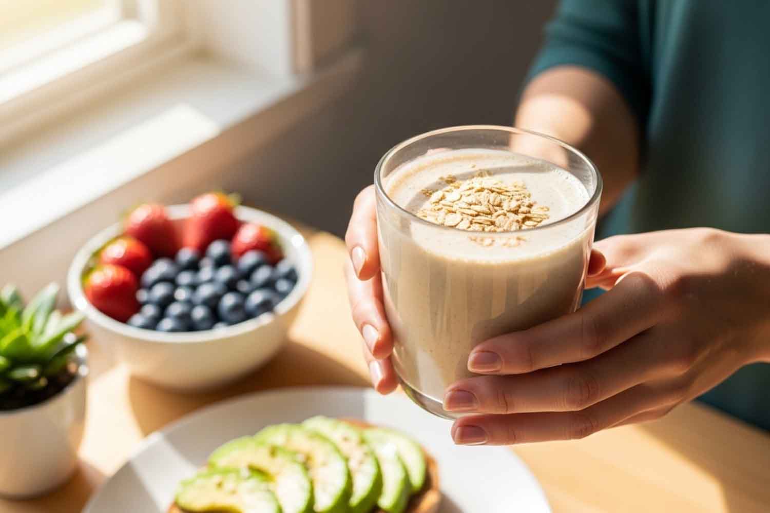 Maklon Minuman Oat Flakes