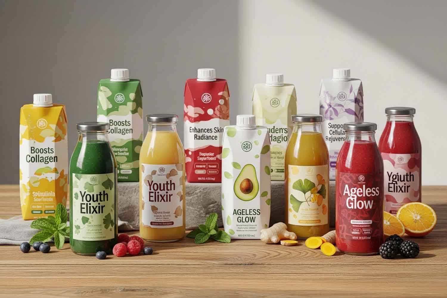 Maklon Minuman Sehat Anti Aging
