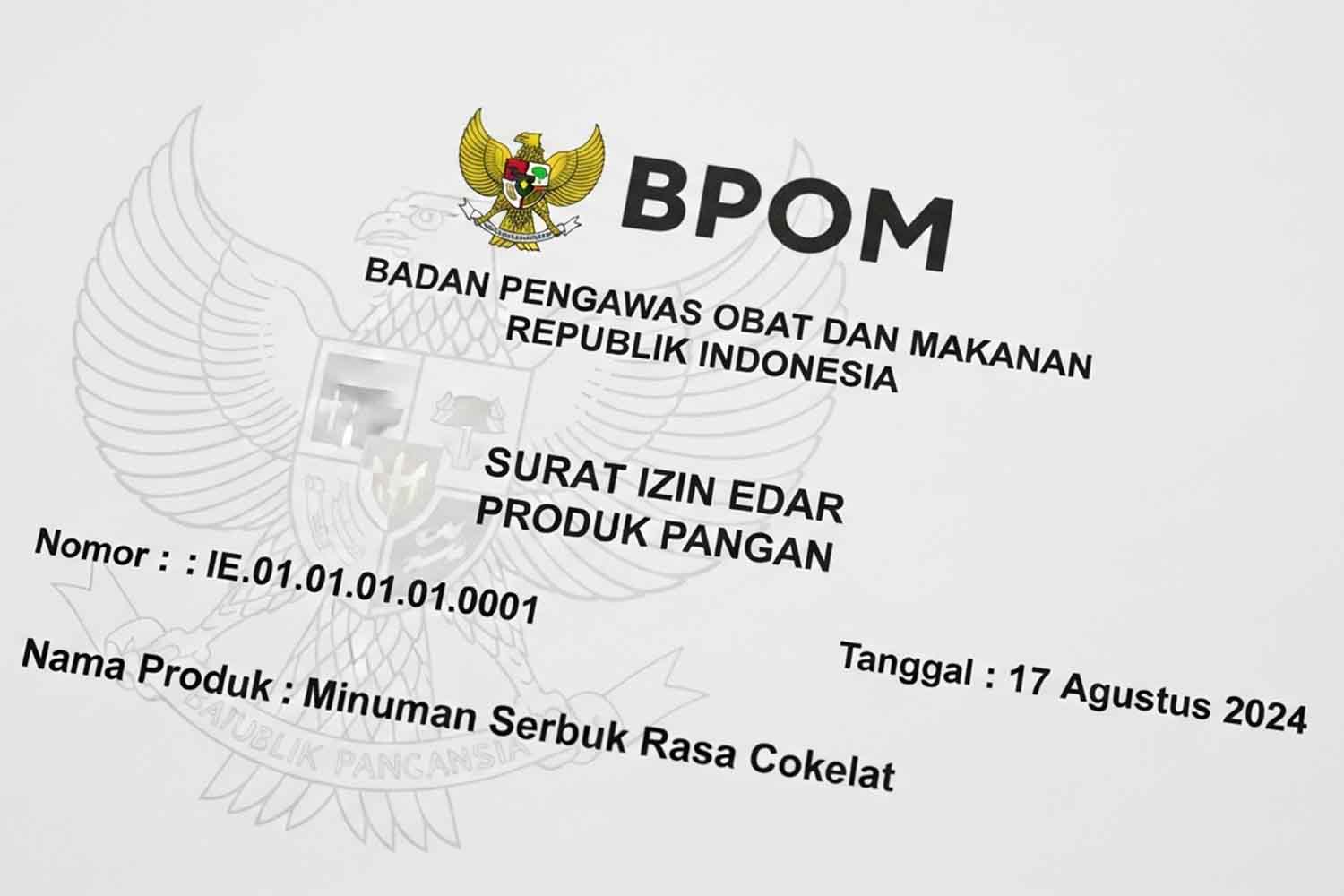 Maklon Minuman Teh Hijau Serbuk